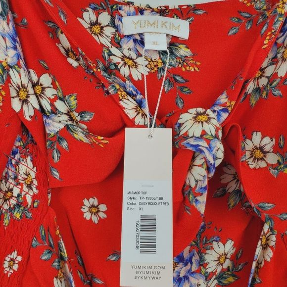 Yumi Kim Mi Amor Tie Front Top - Picture 5 of 7